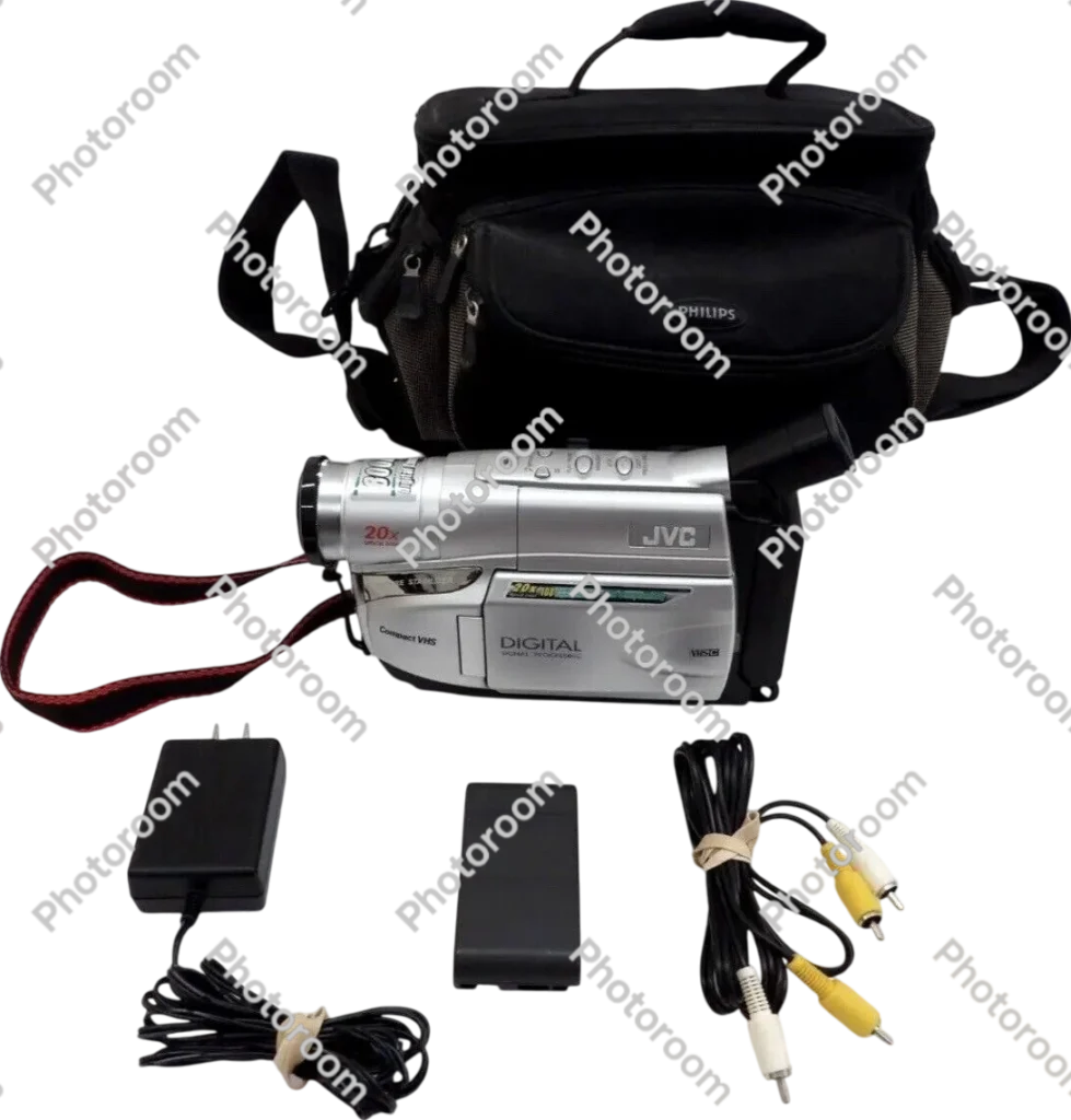 1984 jvc jvc gr c1 vhs camcorder box_front_image from Gimme80s.com, home of your favorite 1980s 1990s 2000s toys, fashion, electronics, and more