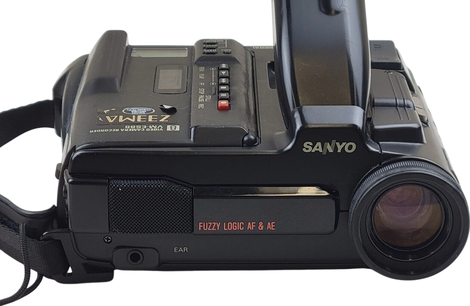1985 sanyo sanyo 8mm camcorder box_side_image from Gimme80s.com, home of your favorite 1980s 1990s 2000s toys, fashion, electronics, and more