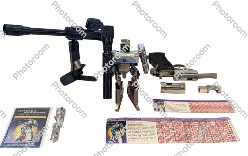 TBA 1984 Hasbro Transformers Megatron Action Figure box additional image from Gimme80s.com, home of your favorite 1980s 1990s 2000s toys, fashion, electronics, and more