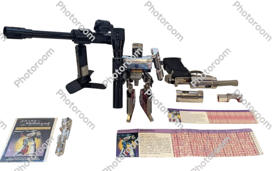 TBA 1984 Hasbro Transformers Megatron Action Figure box additional image from Gimme80s.com, home of your favorite 1980s 1990s 2000s toys, fashion, electronics, and more