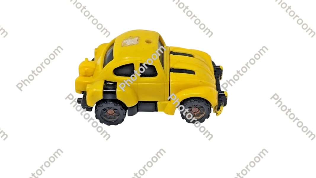 TBA 1989 Hasbro Transformers Bumblebee Action Figure product feature image 2 from Gimme80s.com, home of your favorite 1980s 1990s 2000s toys, fashion, electronics, and more