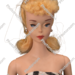 tba 1959 mattel barbie doll (1980 edition) product perspective image from Gimme80s.com, home of your favorite 1980s 1990s 2000s toys, fashion, electronics, and more