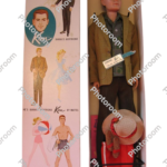 tba 1961 mattel ken doll (1980 edition) box rear image from Gimme80s.com, home of your favorite 1980s 1990s 2000s toys, fashion, electronics, and more
