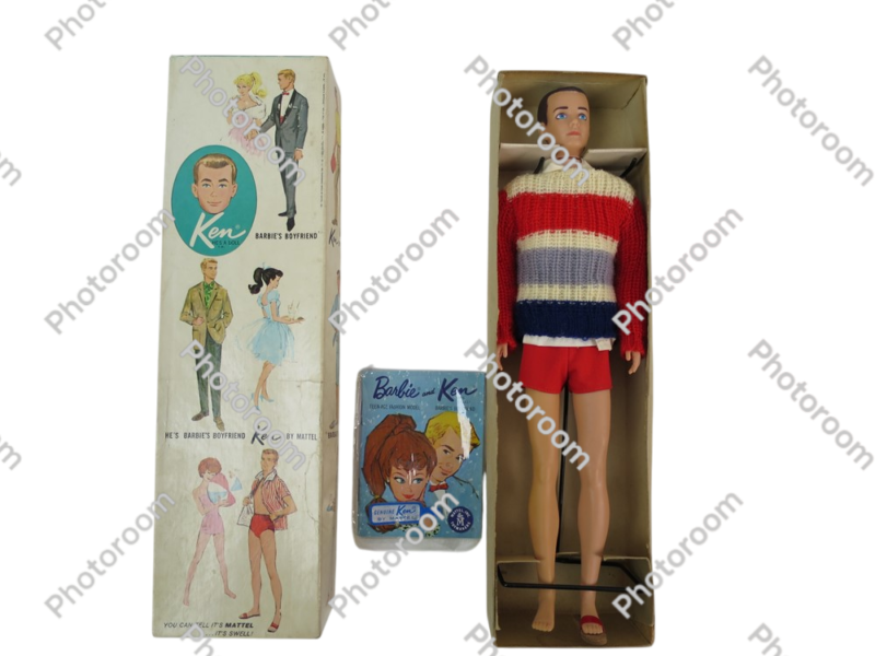 tba 1961 mattel ken doll (1980 edition) product front image from Gimme80s.com, home of your favorite 1980s 1990s 2000s toys, fashion, electronics, and more