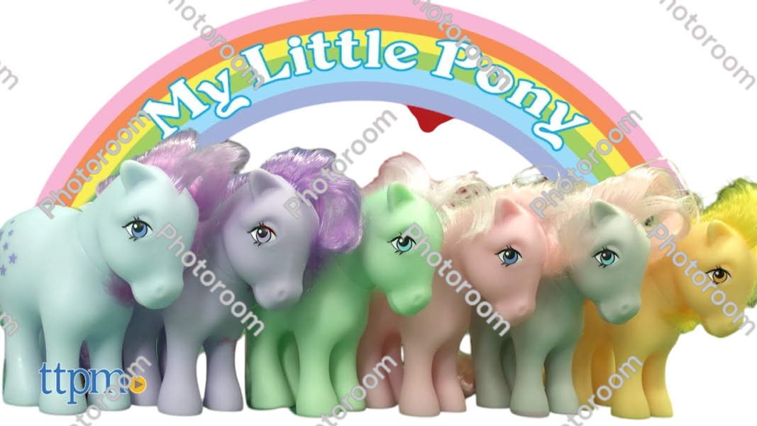 tba 1983 hasbro my little pony (1980 original) product feature image 2 from Gimme80s.com, home of your favorite 1980s 1990s 2000s toys, fashion, electronics, and more
