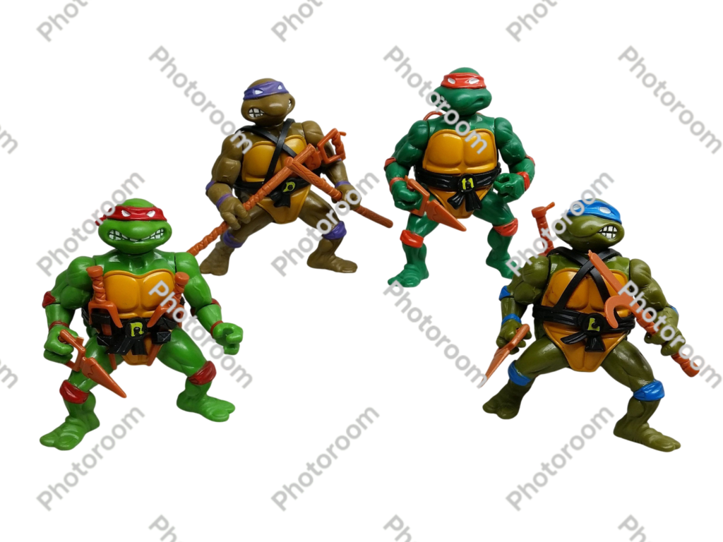 tba 1988 playmates teenage mutant ninja turtles michelangelo action figure box side image from Gimme80s.com, home of your favorite 1980s 1990s 2000s toys, fashion, electronics, and more