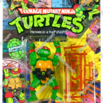tba 1988 playmates teenage mutant ninja turtles raphael action figure product back image from Gimme80s.com, home of your favorite 1980s 1990s 2000s toys, fashion, electronics, and more