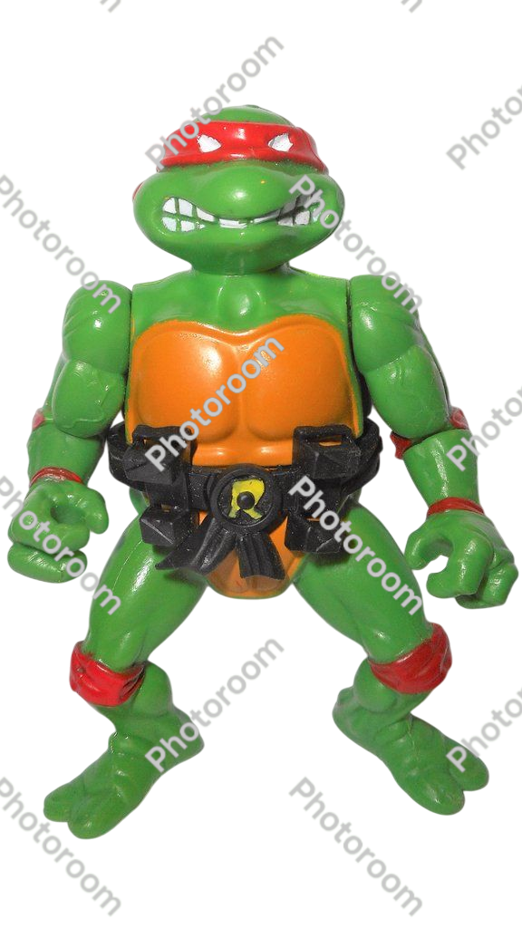 tba 1988 playmates teenage mutant ninja turtles raphael action figure product feature image 3 from Gimme80s.com, home of your favorite 1980s 1990s 2000s toys, fashion, electronics, and more