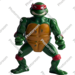 tba 1988 playmates teenage mutant ninja turtles raphael action figure product side image from Gimme80s.com, home of your favorite 1980s 1990s 2000s toys, fashion, electronics, and more