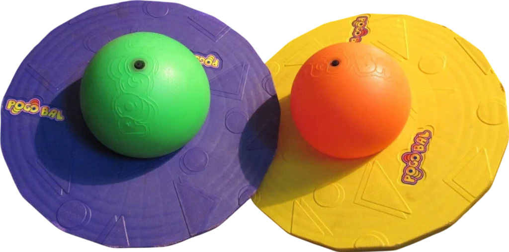 tba 1989 generic pogo ball product_perspective_image from Gimme80s.com, home of your favorite 1980s 1990s 2000s toys, fashion, electronics, and more