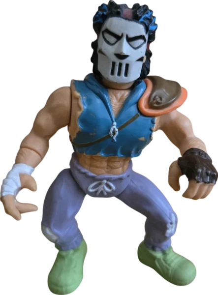 tba 1990 playmates teenage mutant ninja turtles casey jones figure box_front_image from Gimme80s.com, home of your favorite 1980s 1990s 2000s toys, fashion, electronics, and more