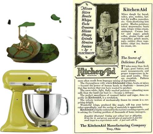 1919 kitchenaid kitchenaid tilt head stand mixer box_front_image from Gimme80s.com, home of your favorite 1980s 1990s 2000s toys, fashion, electronics, and more
