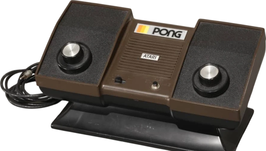 1975 atari atari home pong console box_front_image from Gimme80s.com, home of your favorite 1980s 1990s 2000s toys, fashion, electronics, and more