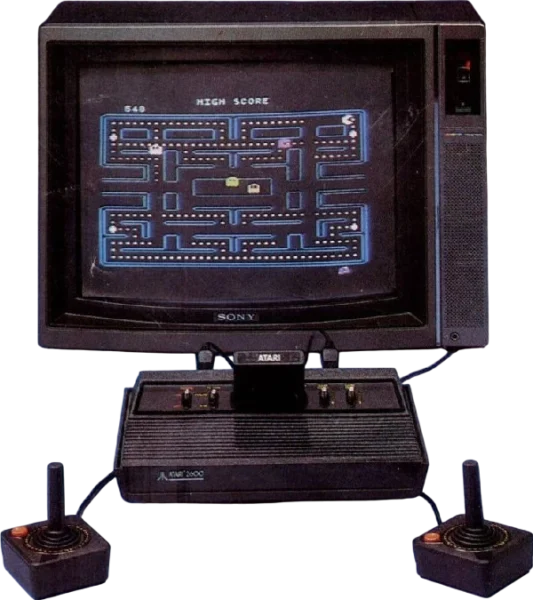 1977 atari atari 2600 "heavy sixer" rev. a product_front_image from Gimme80s.com, home of your favorite 1980s 1990s 2000s toys, fashion, electronics, and more