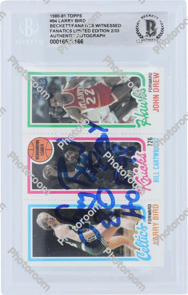 1980 larry bird 1980 topps larry bird rc #33 box_front_image from Gimme80s.com, home of your favorite 1980s 1990s 2000s toys, fashion, electronics, and more