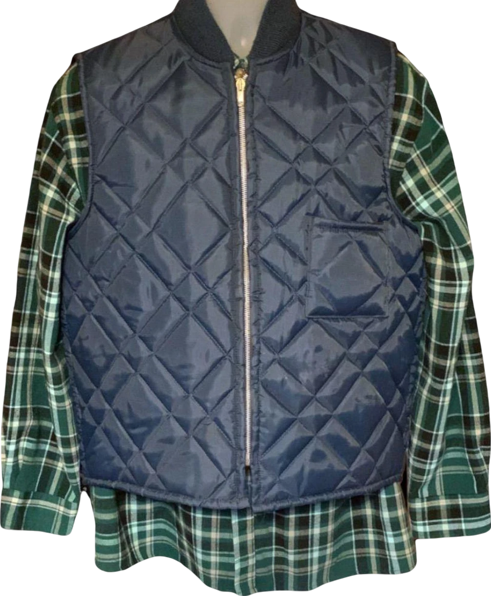 1980 Members Only Quilted Vest