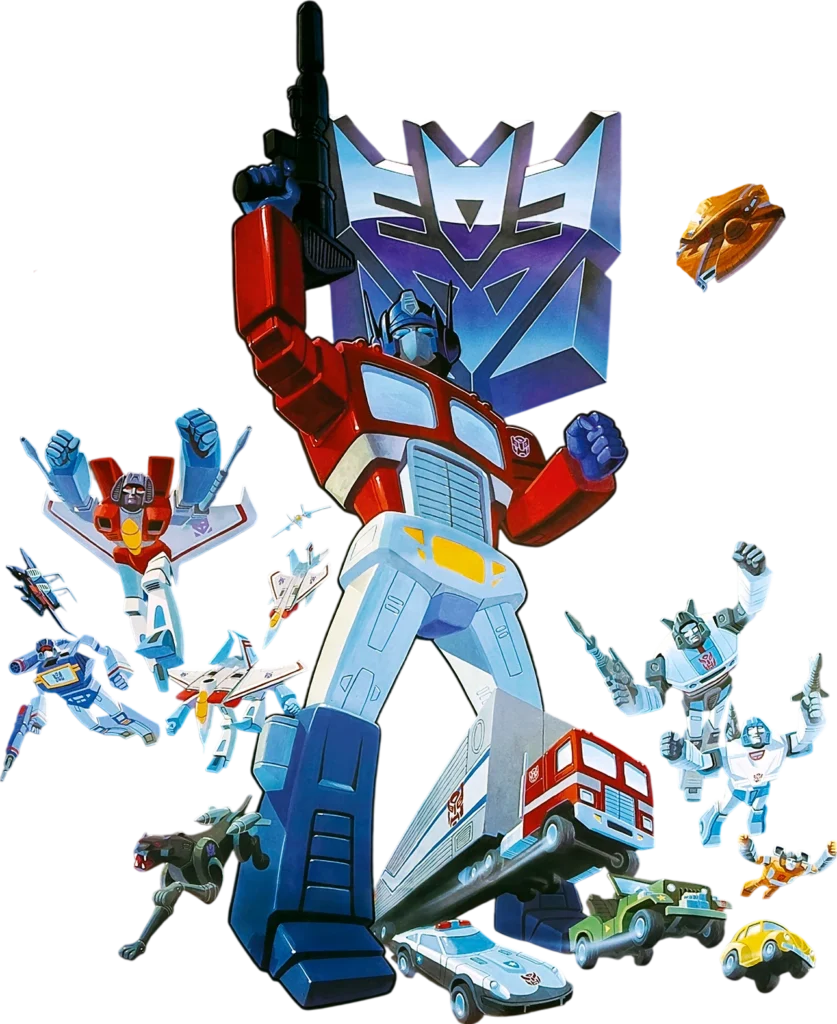 1984 hasbro transformers #1 box_front_image from Gimme80s.com, home of your favorite 1980s 1990s 2000s toys, fashion, electronics, and more