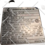 1985 commodore vintage commodore 128 computer box_rear_image from Gimme80s.com, home of your favorite 1980s 1990s 2000s toys, fashion, electronics, and more