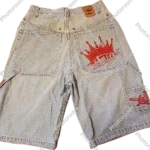 1985 jnco jnco jeans camo cargo shorts product_side_image from Gimme80s.com, home of your favorite 1980s 1990s 2000s toys, fashion, electronics, and more
