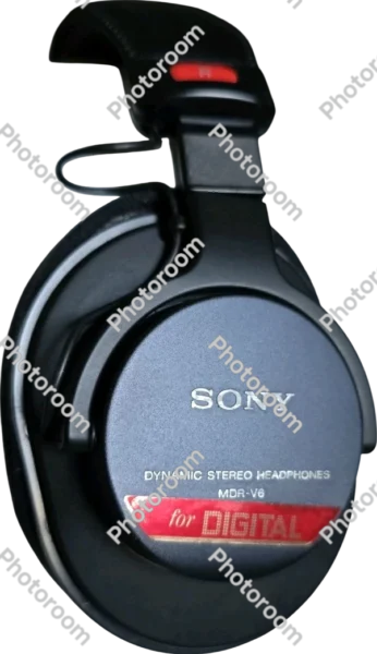 1985 sony sony mdr v6 headphones product_front_image from Gimme80s.com, home of your favorite 1980s 1990s 2000s toys, fashion, electronics, and more
