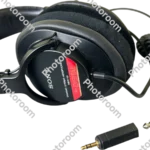 1985 sony sony mdr v6 headphones product_perspective_image from Gimme80s.com, home of your favorite 1980s 1990s 2000s toys, fashion, electronics, and more