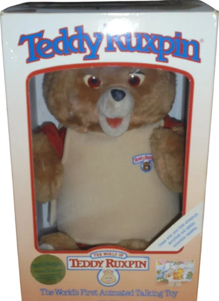 1985 worlds of wonder teddy ruxpin storyteller product_front_image from Gimme80s.com, home of your favorite 1980s 1990s 2000s toys, fashion, electronics, and more