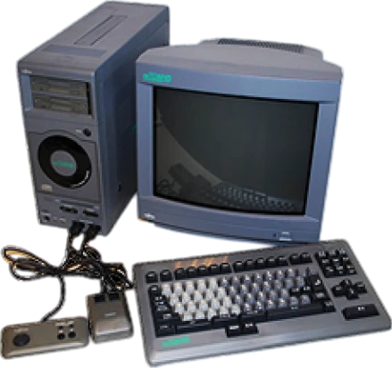 1989 fujitsu fujitsu fm towns computer  box_front_image from Gimme80s.com, home of your favorite 1980s 1990s 2000s toys, fashion, electronics, and more