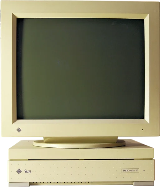 1989 sun sun sparcstation  product_front_image from Gimme80s.com, home of your favorite 1980s 1990s 2000s toys, fashion, electronics, and more