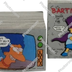 1990 fox simpsons series 1 trading cards box_additional_image from Gimme80s.com, home of your favorite 1980s 1990s 2000s toys, fashion, electronics, and more