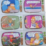 1990 fox simpsons series 1 trading cards box_rear_image from Gimme80s.com, home of your favorite 1980s 1990s 2000s toys, fashion, electronics, and more