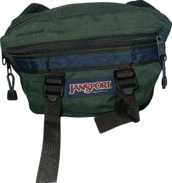 1990 jansport jansport fanny pack box_front_image from Gimme80s.com, home of your favorite 1980s 1990s 2000s toys, fashion, electronics, and more