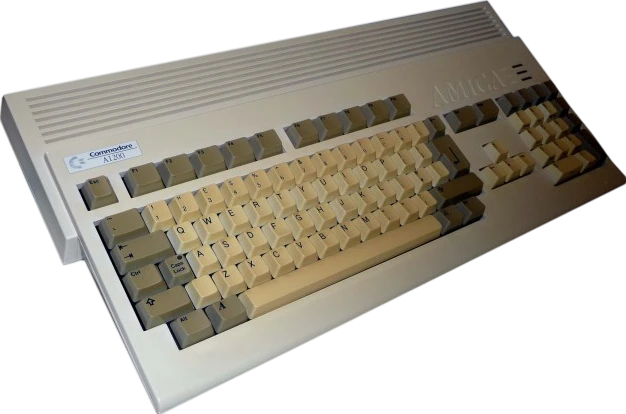 1992 commodore commodore amiga 1200 box_front_image from Gimme80s.com, home of your favorite 1980s 1990s 2000s toys, fashion, electronics, and more