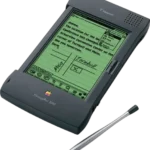 1993 apple apple newton messagepad box_front_image from Gimme80s.com, home of your favorite 1980s 1990s 2000s toys, fashion, electronics, and more