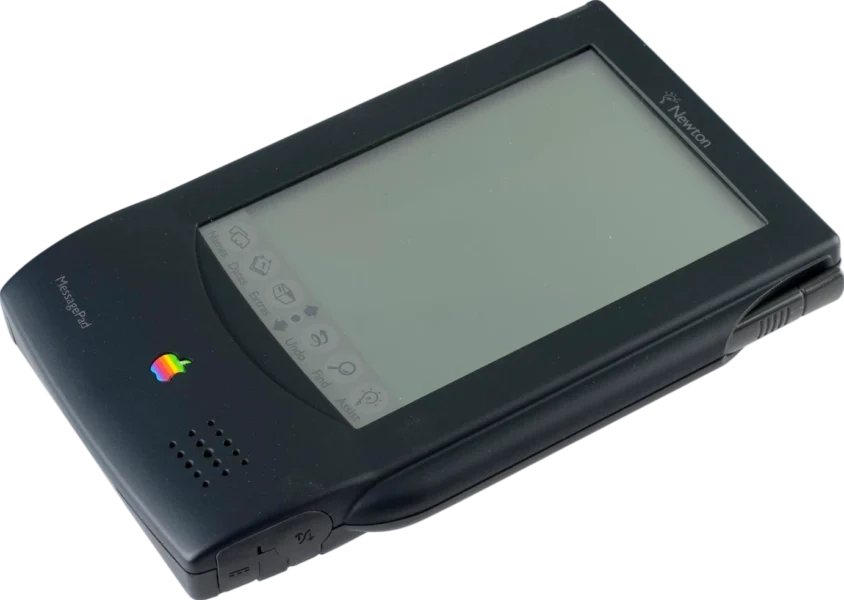 1993 apple apple newton messagepad product_front_image from Gimme80s.com, home of your favorite 1980s 1990s 2000s toys, fashion, electronics, and more
