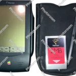 1993 apple apple newton messagepad product_perspective_image from Gimme80s.com, home of your favorite 1980s 1990s 2000s toys, fashion, electronics, and more