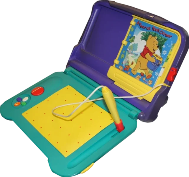 1993 sega sega pico educational console  product_front_image from Gimme80s.com, home of your favorite 1980s 1990s 2000s toys, fashion, electronics, and more