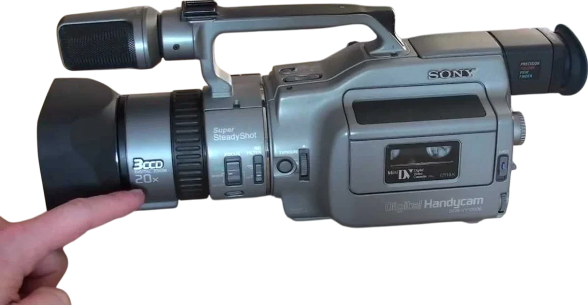1995 sony sony vx1000 handycam  box_front_image from Gimme80s.com, home of your favorite 1980s 1990s 2000s toys, fashion, electronics, and more