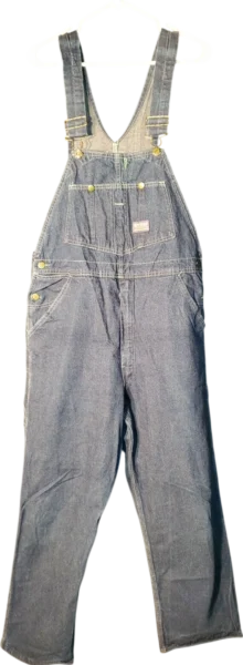 1997 generic oshkosh b'gosh denim overalls box_front_image from Gimme80s.com, home of your favorite 1980s 1990s 2000s toys, fashion, electronics, and more