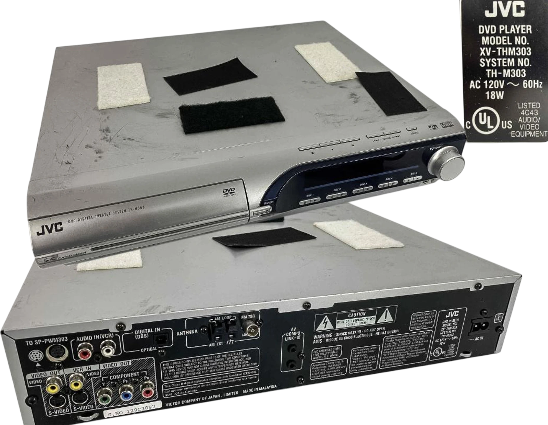 2004 JVC TH-M303 Home Theater System