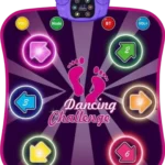 2025 generic light up dance mat  box_front_image from Gimme80s.com, home of your favorite 1980s 1990s 2000s toys, fashion, electronics, and more