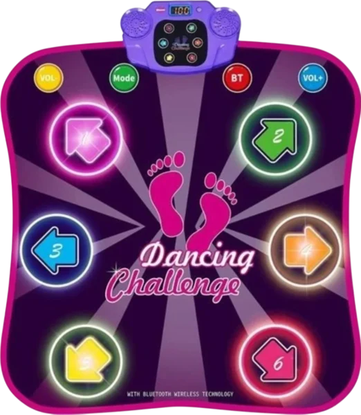 2025 generic light up dance mat  box_front_image from Gimme80s.com, home of your favorite 1980s 1990s 2000s toys, fashion, electronics, and more