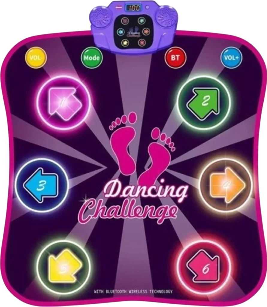 2025 generic light up dance mat  box_front_image from Gimme80s.com, home of your favorite 1980s 1990s 2000s toys, fashion, electronics, and more