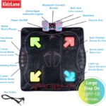 2025 generic light up dance mat  product_feature_image_3 from Gimme80s.com, home of your favorite 1980s 1990s 2000s toys, fashion, electronics, and more