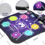 2025 generic light up dance mat  product_side_image from Gimme80s.com, home of your favorite 1980s 1990s 2000s toys, fashion, electronics, and more